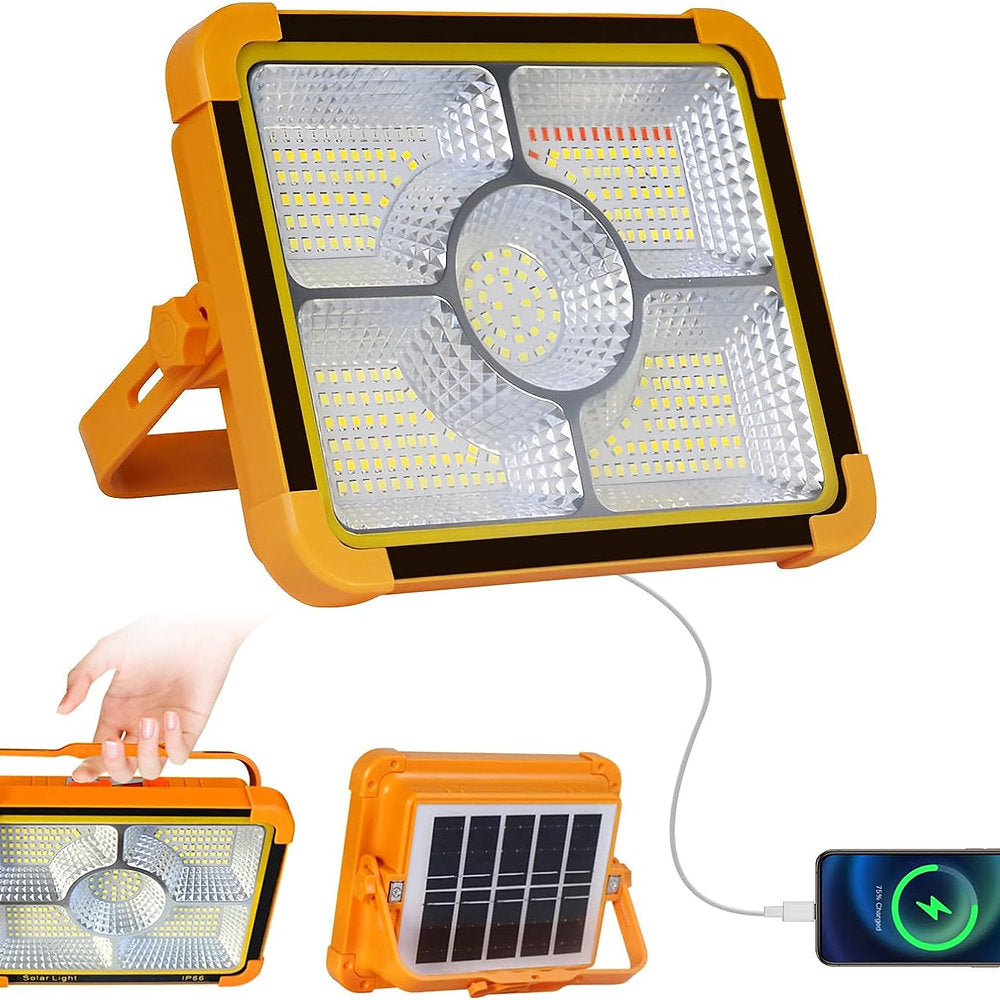 Lampa cu incarcare solara, multifunctionala, 100W