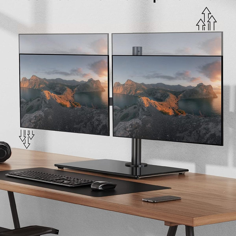 Suport monitor, stand doua monitoare, regrabil, ErGear , 13-32"