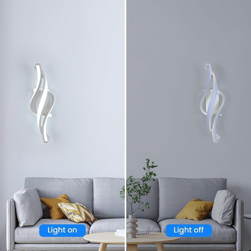 Aplica LED 22W, 6500k, lumina alba rece, 29x10cm