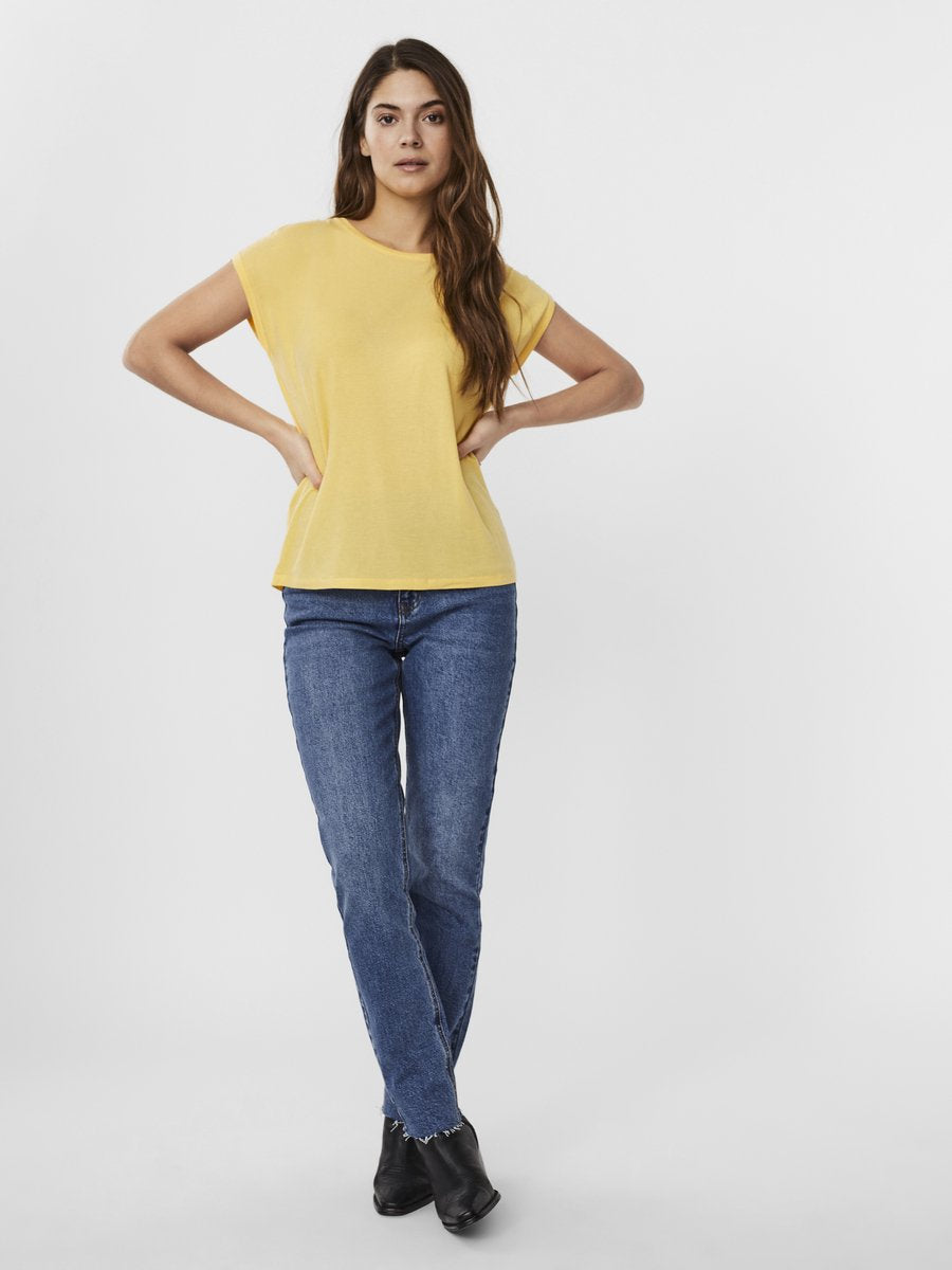 Tricou femei, Aware, galben L