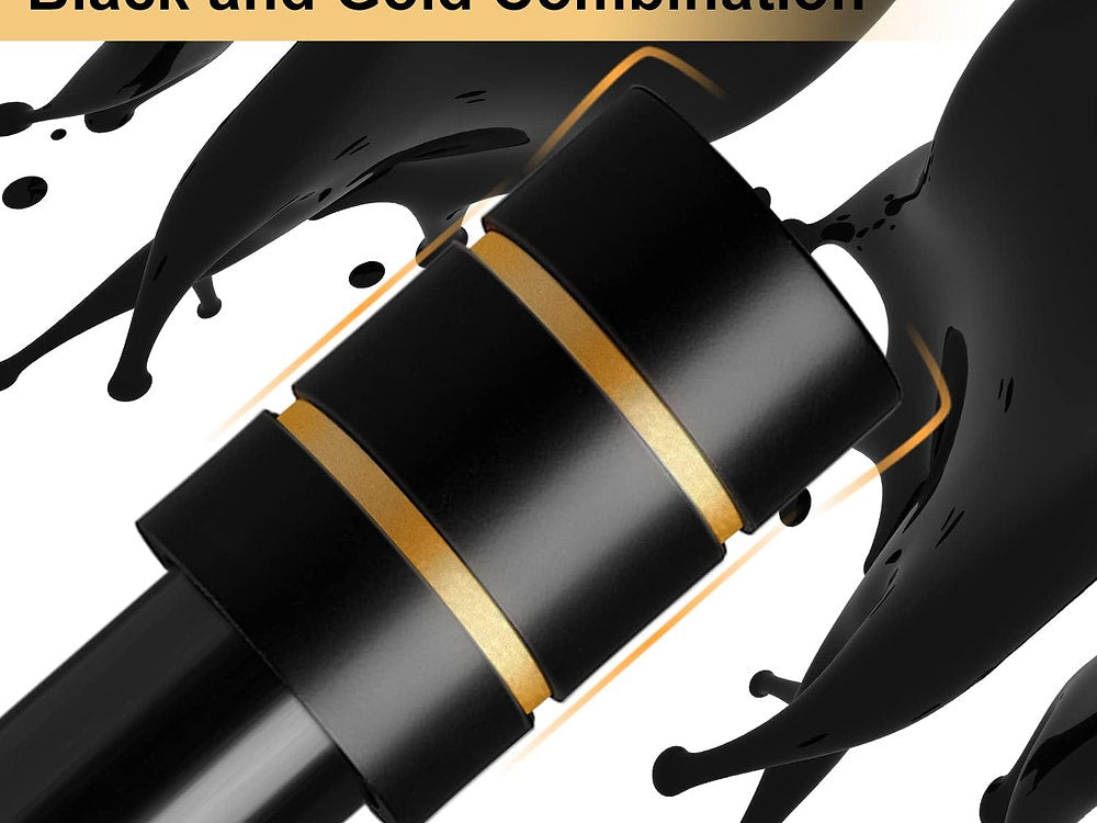 Galerie, INFLATION, bara perdea, draperie extensibila, 78-229cm, negru