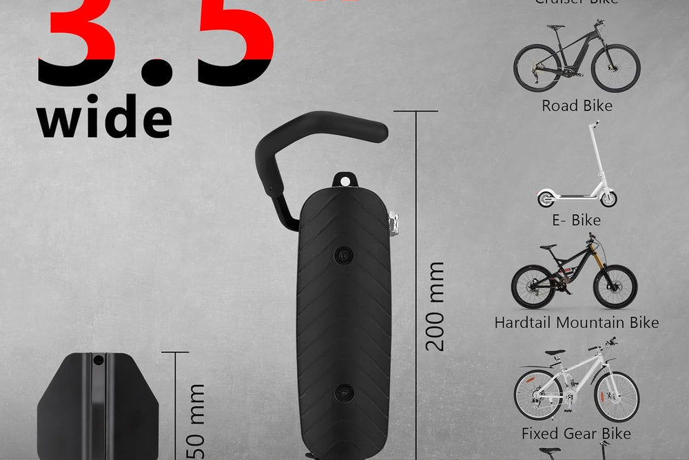 Carlig suport bicicleta, pe perete, reglabil