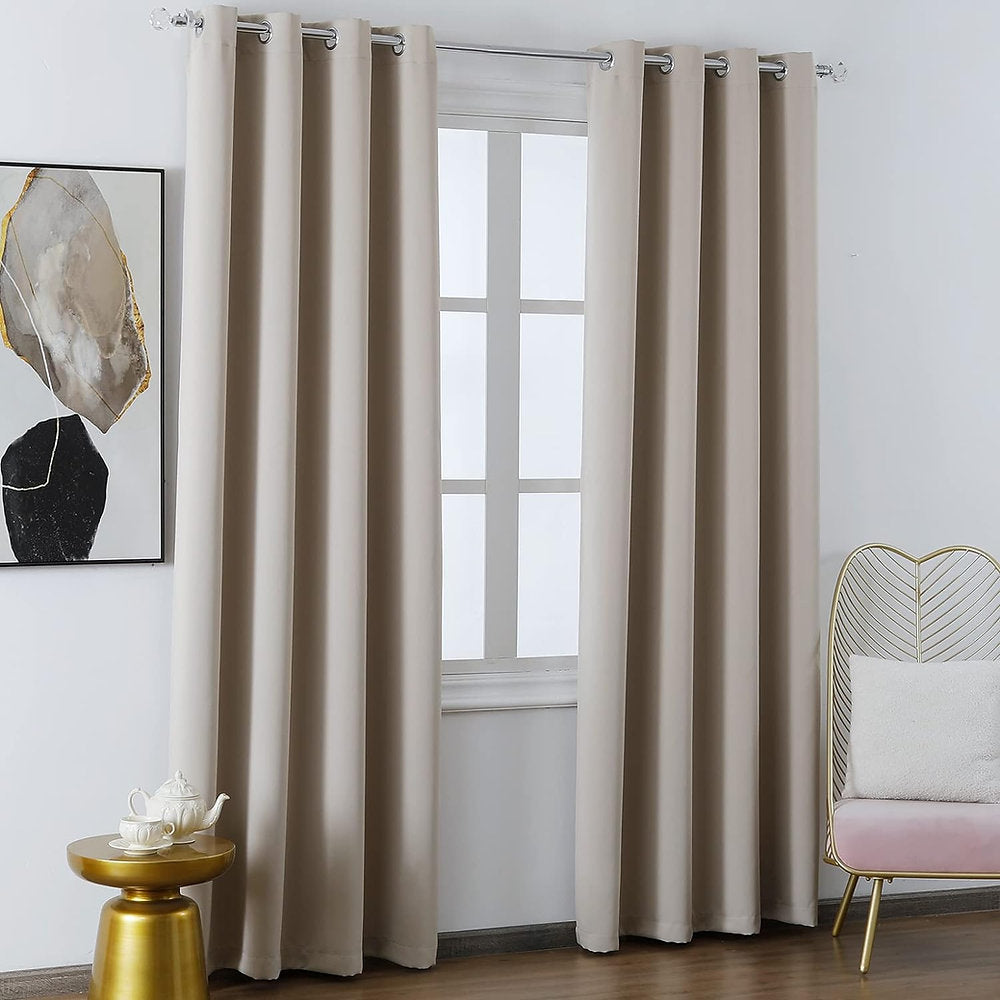 Draperii Opace Aprtime, termic, set de 2, 140x 245cm