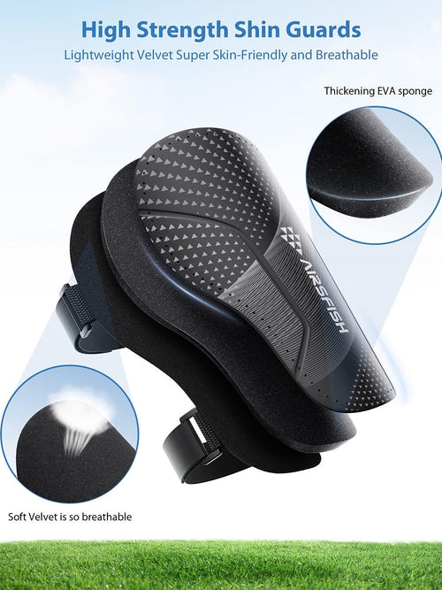 Aparatori fotbal tibie, copii, XS-S, 6-12ani