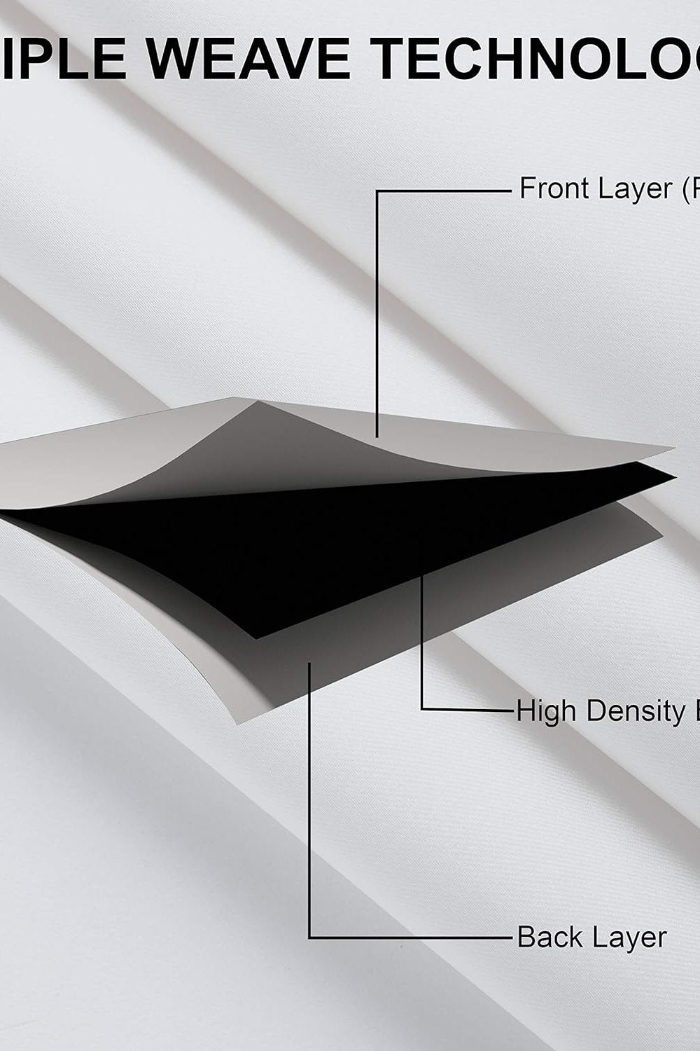 Draperii Encasa, blackout 85%, floral, 213 x 113cm