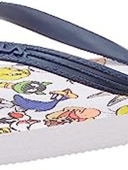 Papuci FILA WB Troy AOP Copii, Papuci, bleumarin, 32 EU