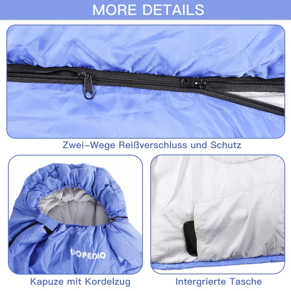 Sac de dormit vara, Dopedio, 220 x 81cm