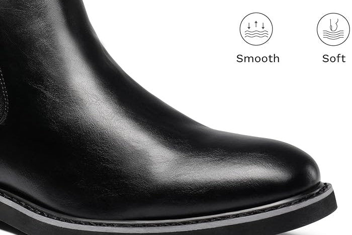 Cizme chelsea pentru bărbați Bruno Marc, negru, 45