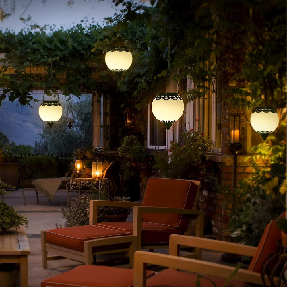 Lămpi solare IP65, Bonsery, decorative, set de 2