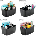 Organizator portabil, mDesign cu 4 compartimente, 15x25cm