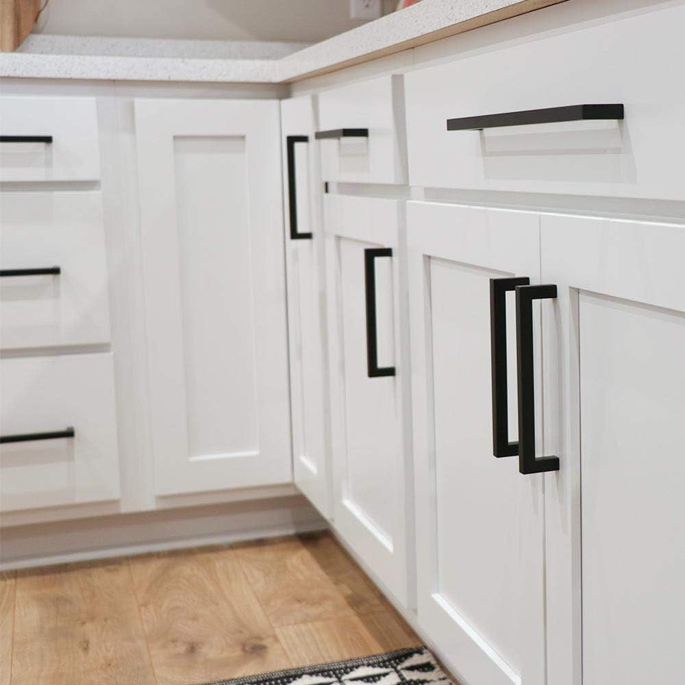 Maner mobila, sertar Lontan, negru, 172mm, J12BK160