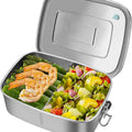 Cutie pranz, camping picnic, compartimentata, 1.1 litri inox premium