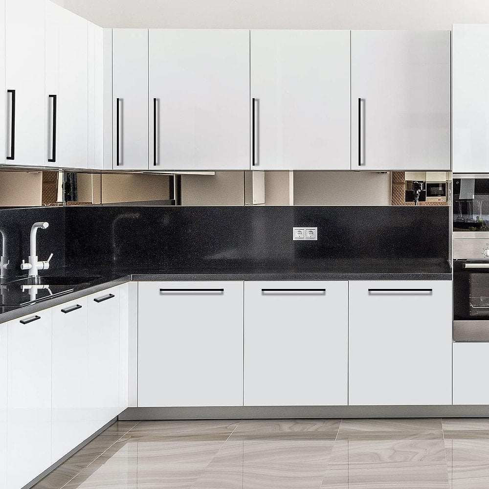 Maner mobila, sertar Lontan, negru, 172mm, J12BK160