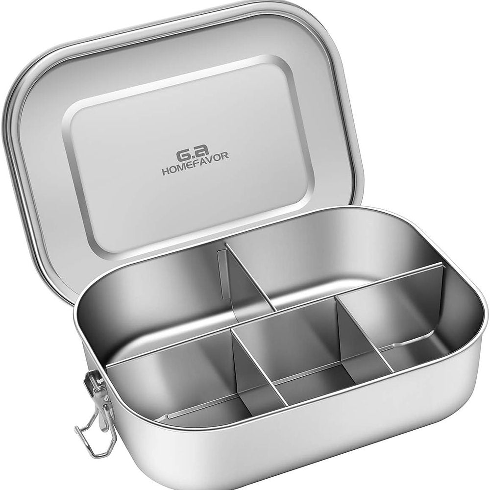 Cutie pranz, Ga Hamefavor, compartimentata, INOX, 1400ml