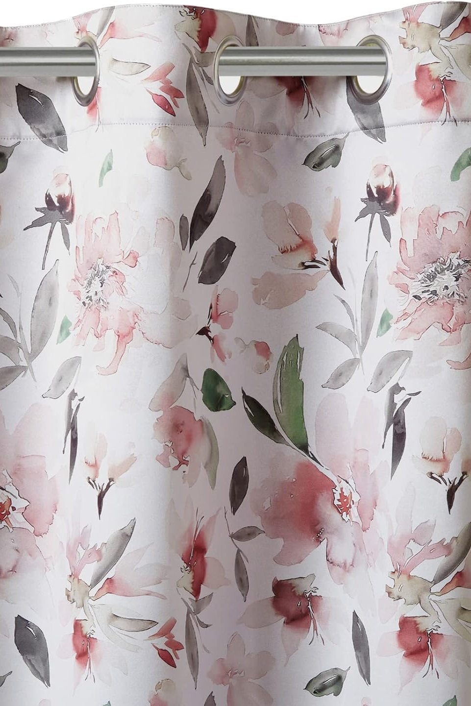 Draperii Encasa, blackout 85%, floral, 213 x 113cm