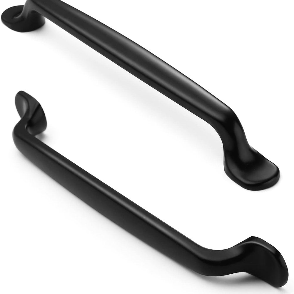Maner mobila, sertar Furniware, negru, 193mm