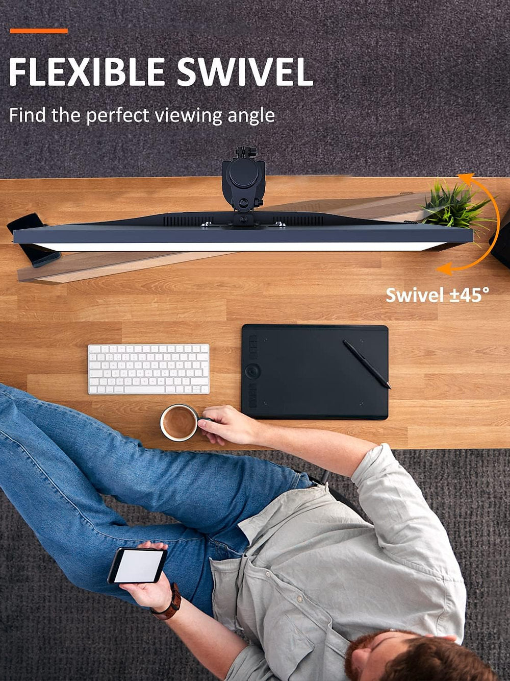 Suport universal monitor 13-27", sau 32" reglabil