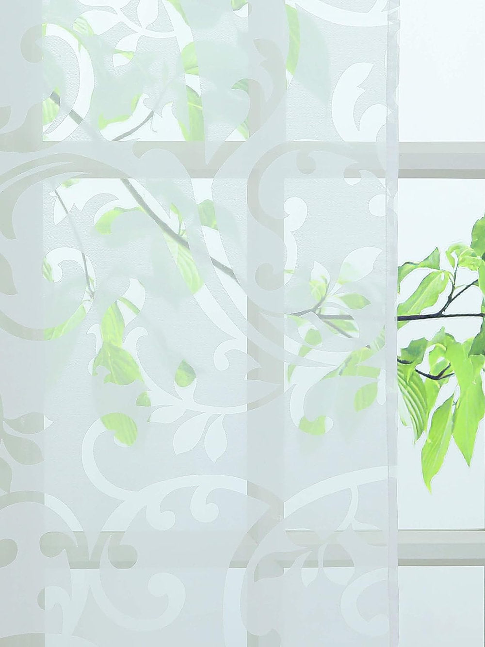 Perdele decorative cu sistem de glisare 57x225cm