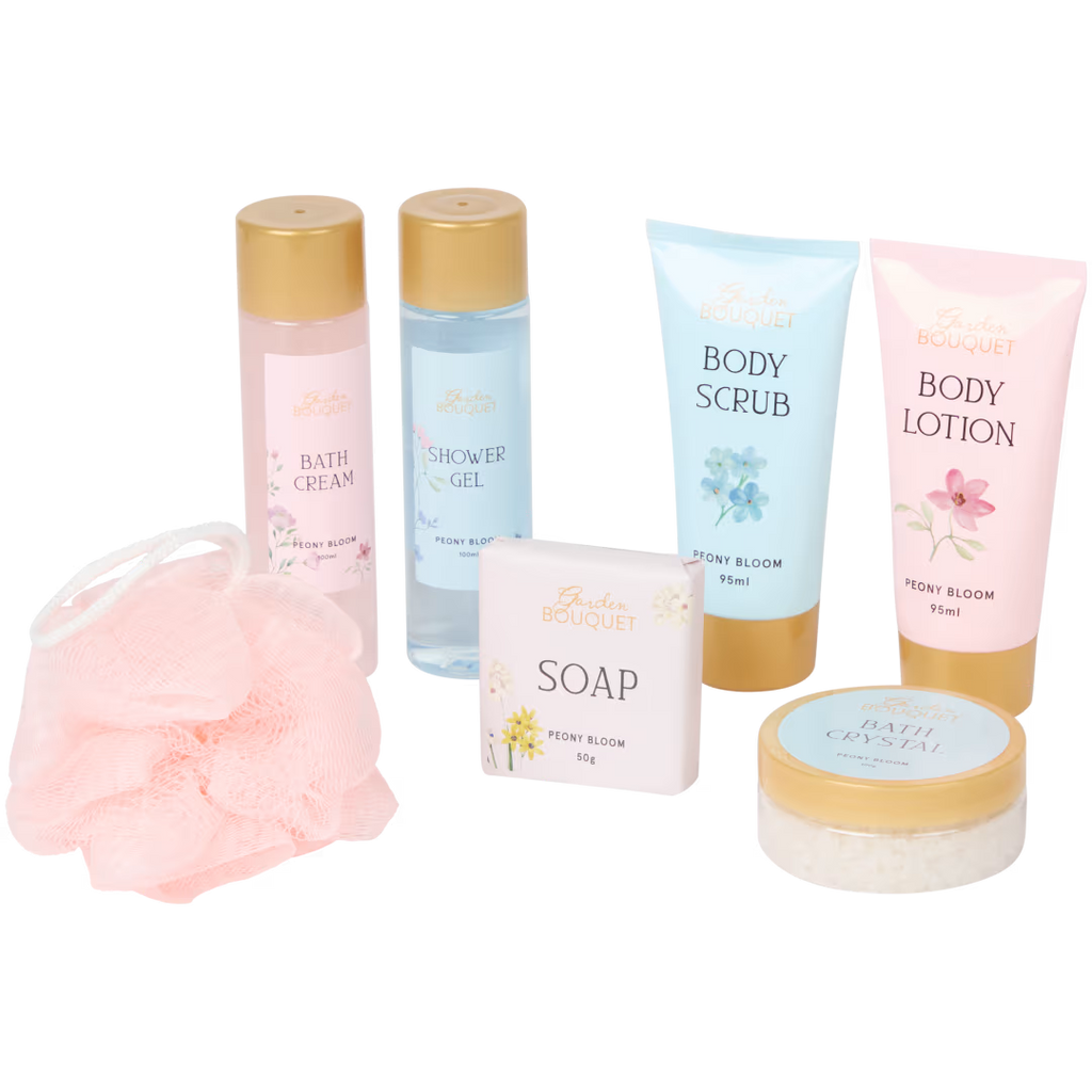 Set cadou spa Body Care, Garden BOUQUET, 7 piese, 24 x 28cm