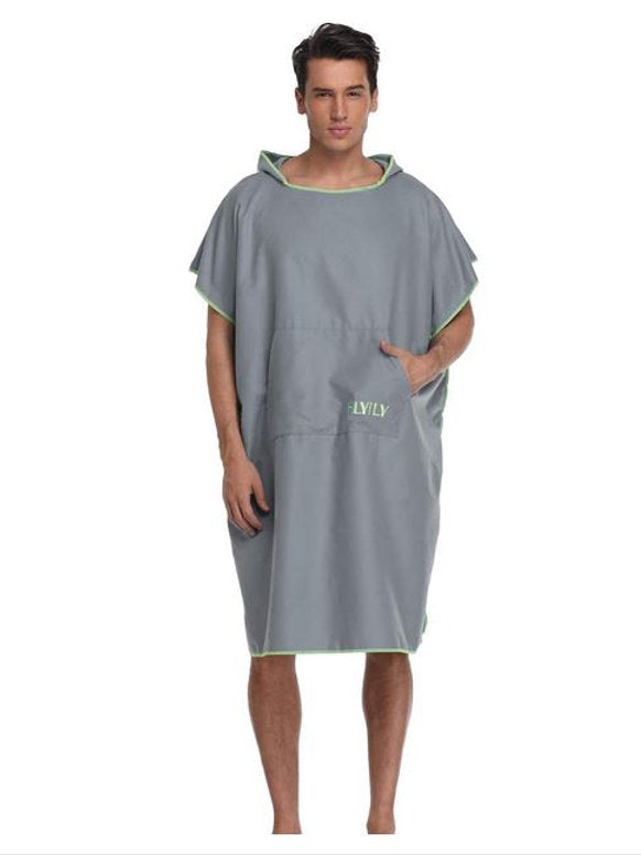 Prosop poncho, schimbare rapida, microfibra, FLYILY, unisex, L