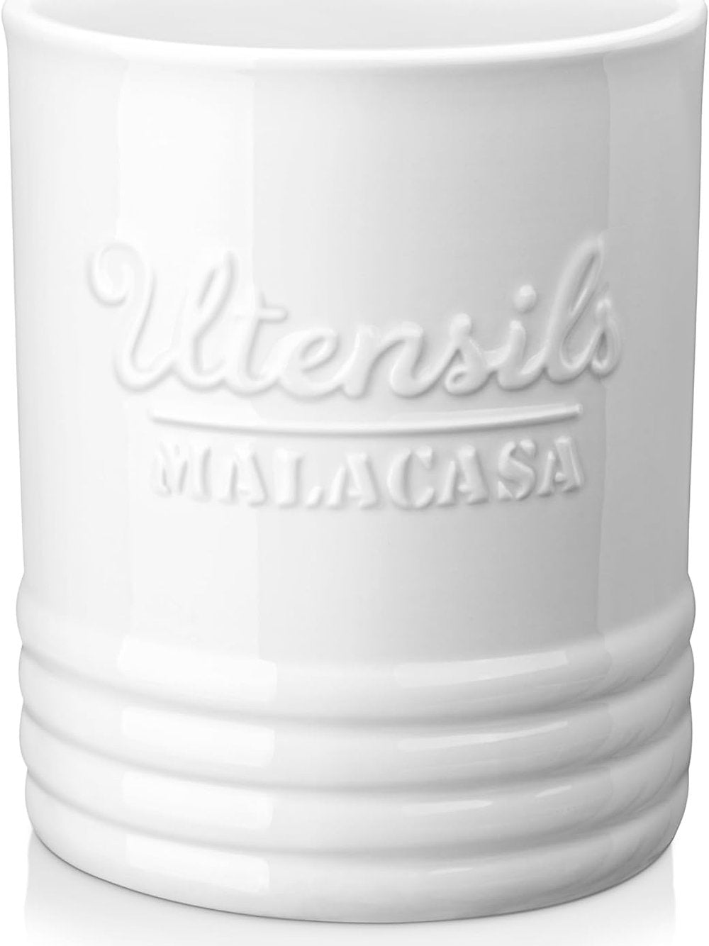 Organizator universal, vaza, suport ustensile MALACASA 18x16cm