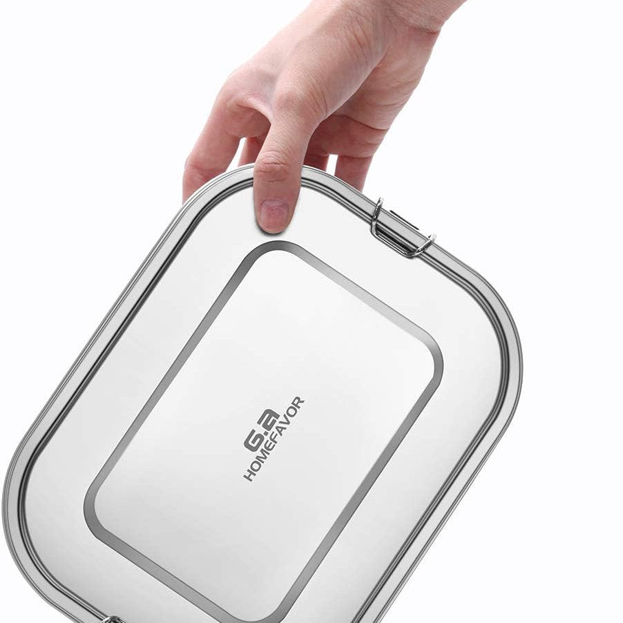 Cutie pranz, Ga Hamefavor, compartimentata, INOX, 1400ml