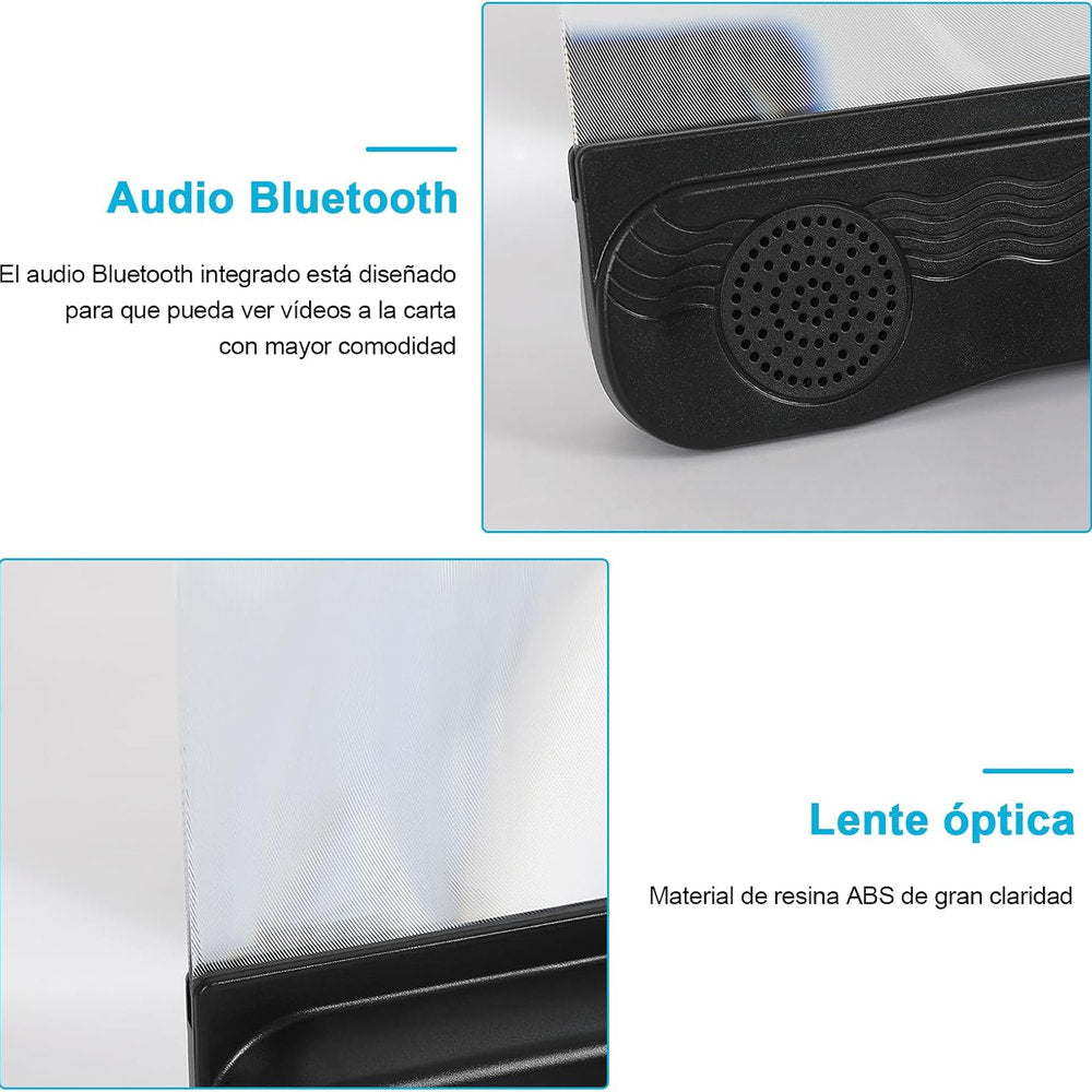 Amplificator ecran telefon, nintendo, difuzor, blutooth, 12"