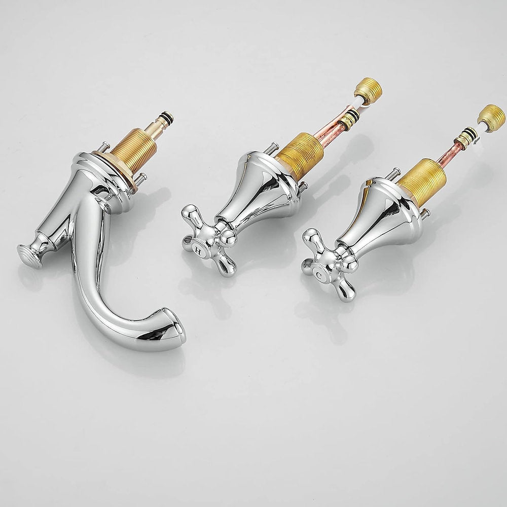 Baterie Kelelife, Robinet 3 piese cromat, alama