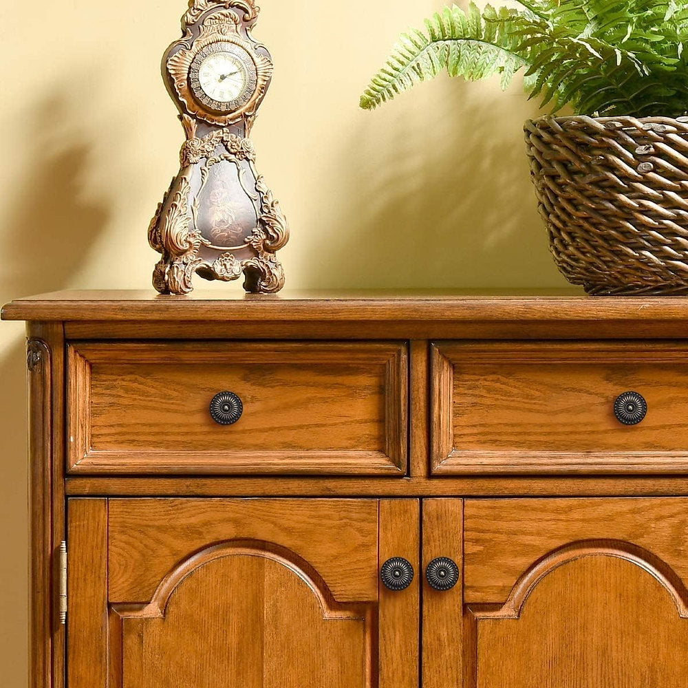 Pachet de 12 butoni din bronz vintage ușă dulap, sertar