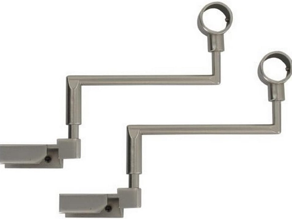 Suport tija perdea cu fixare pe usa