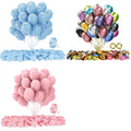 Set de 120 baloane albastre, 30cm