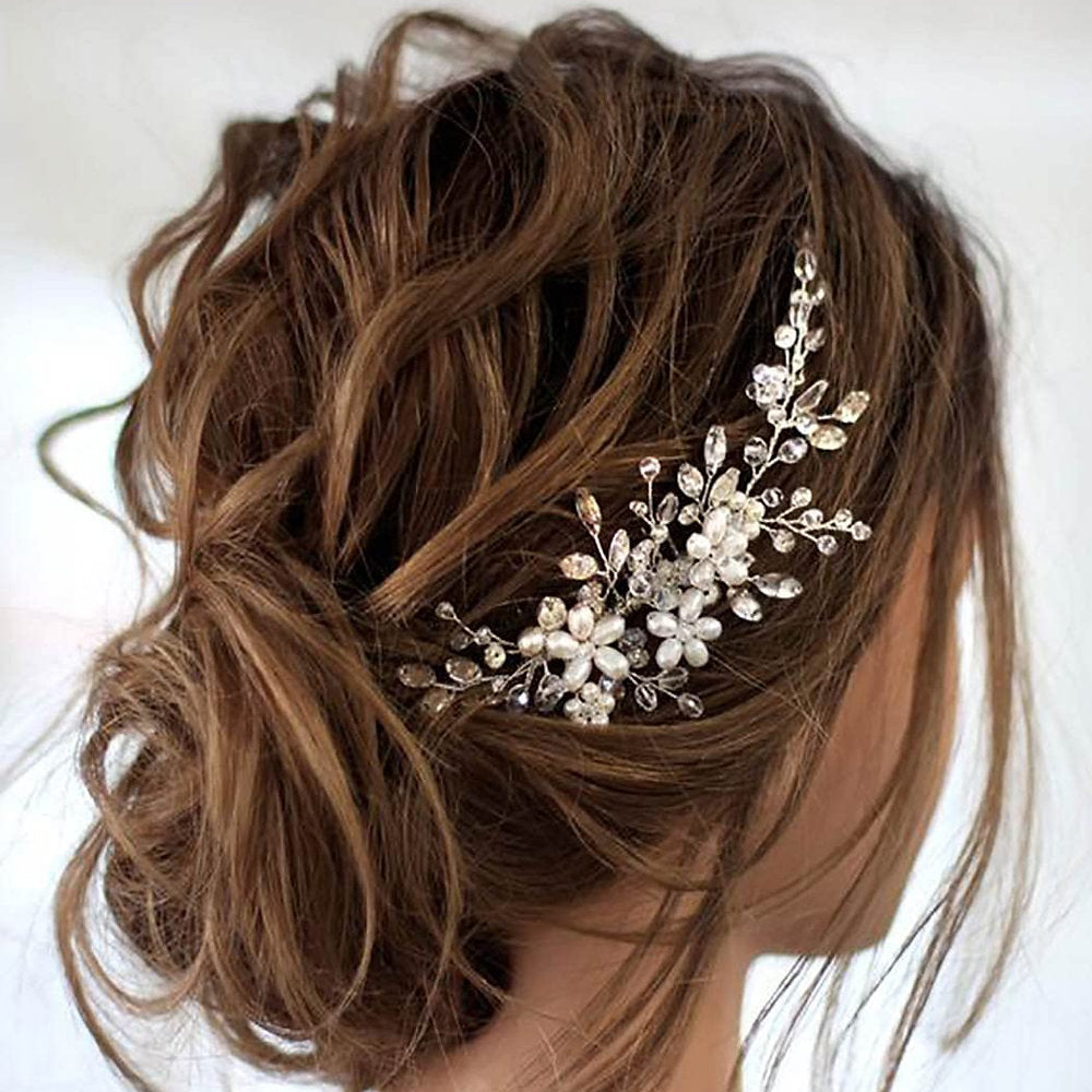 Accesorii par mirese ace, diferite modele, flori, perle