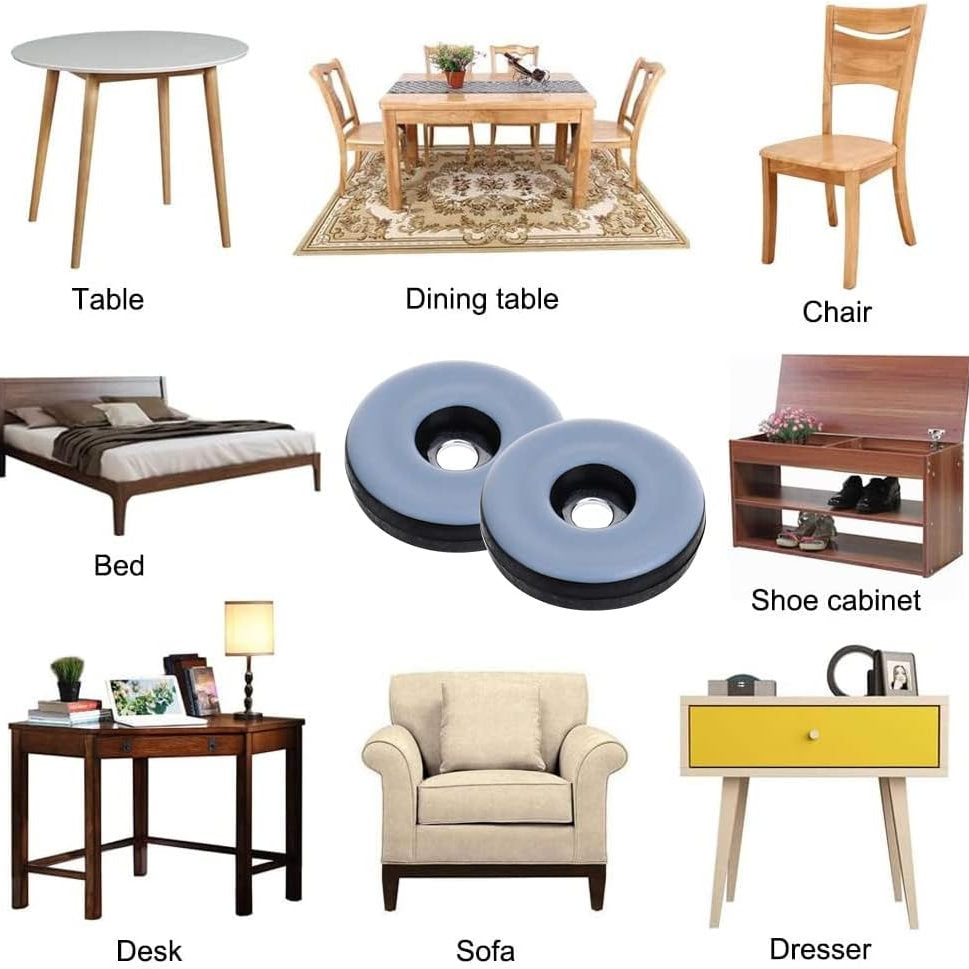 Protectie, glisiere picior mobilier din teflon, 22,25 sau 30mm