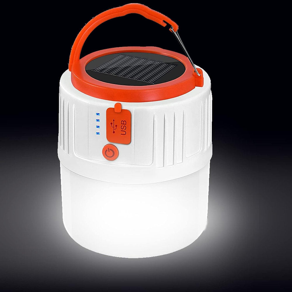 Lampa solara portabila, usb, camping drumetii