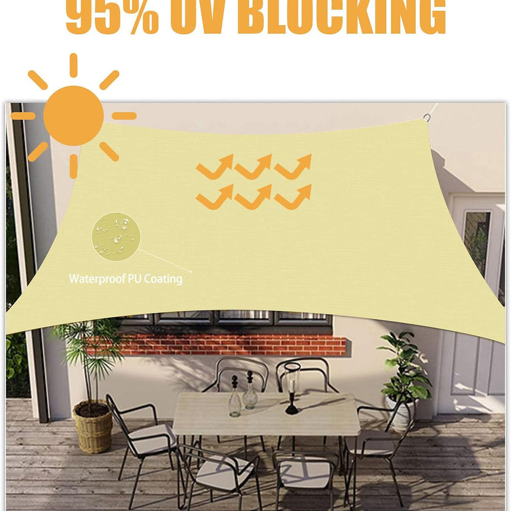 Copertina, prelata Homper, protectie solara Premium 3x3 m, crem