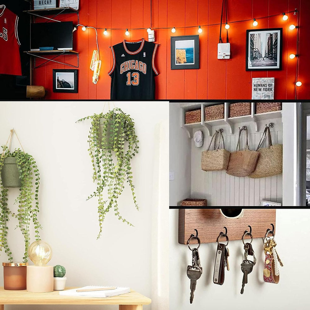 Carlige agatatoare tavan, perete 5 marimi, set de 115