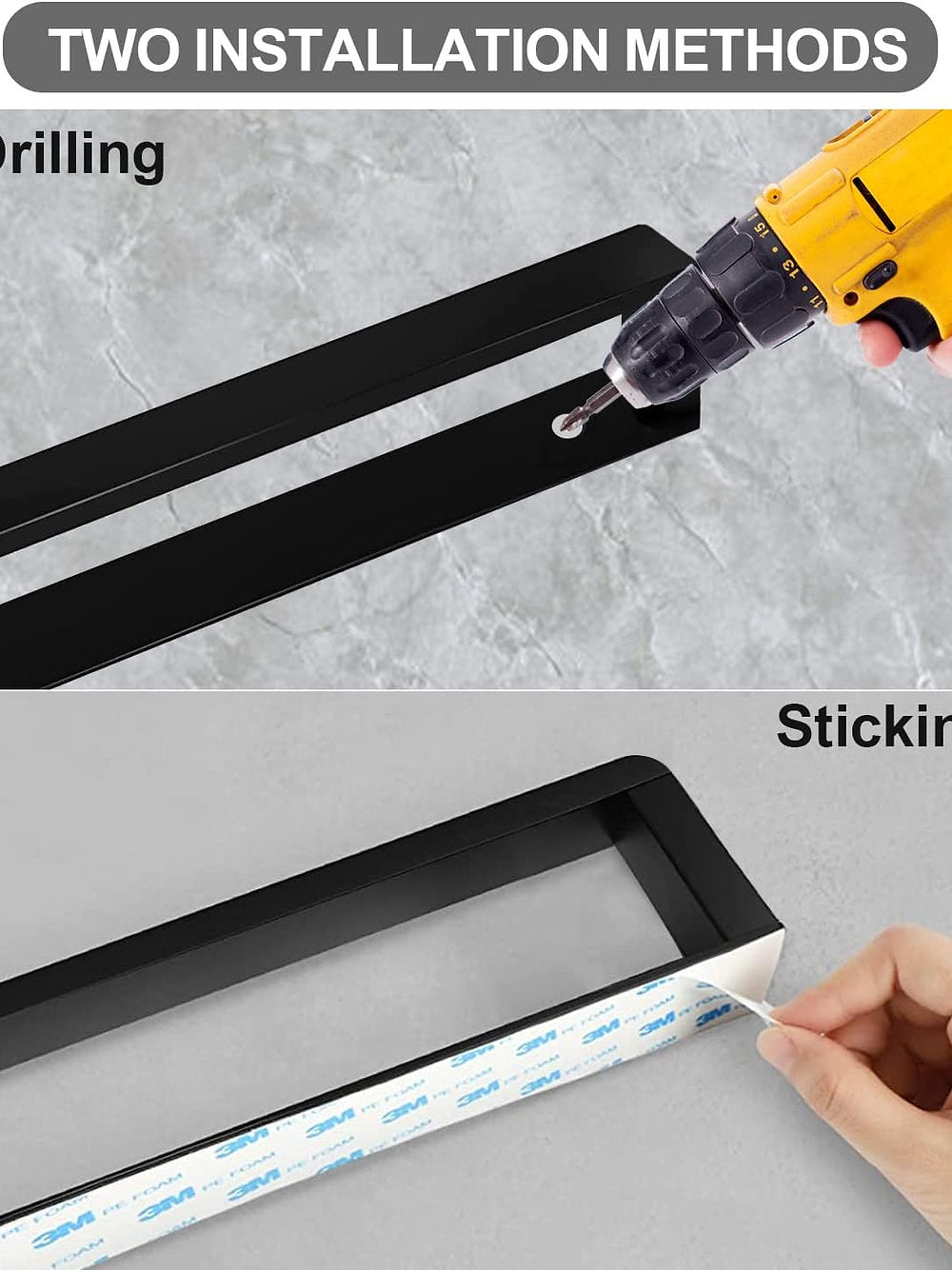 Suport prosop, doua moduri