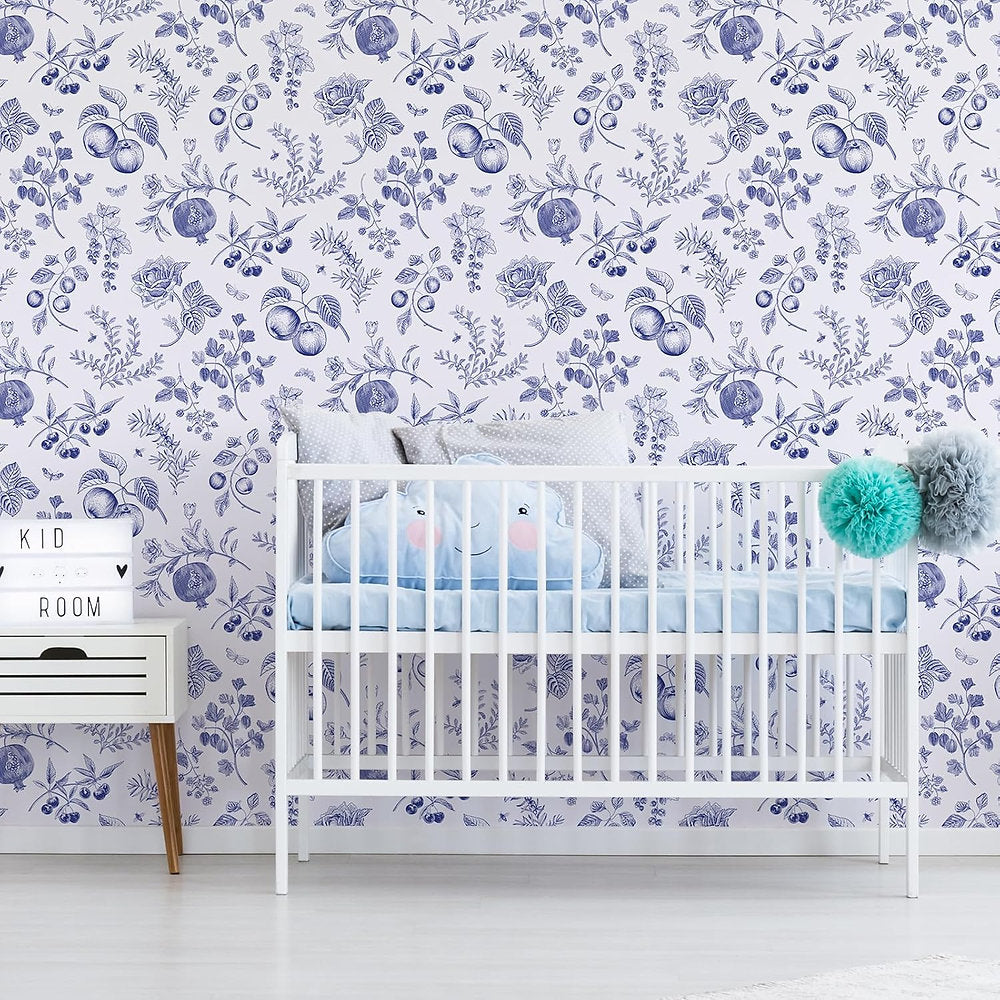 Tapet autoadeziv, Veelike, 44cm x 3m, fructe, multicolor