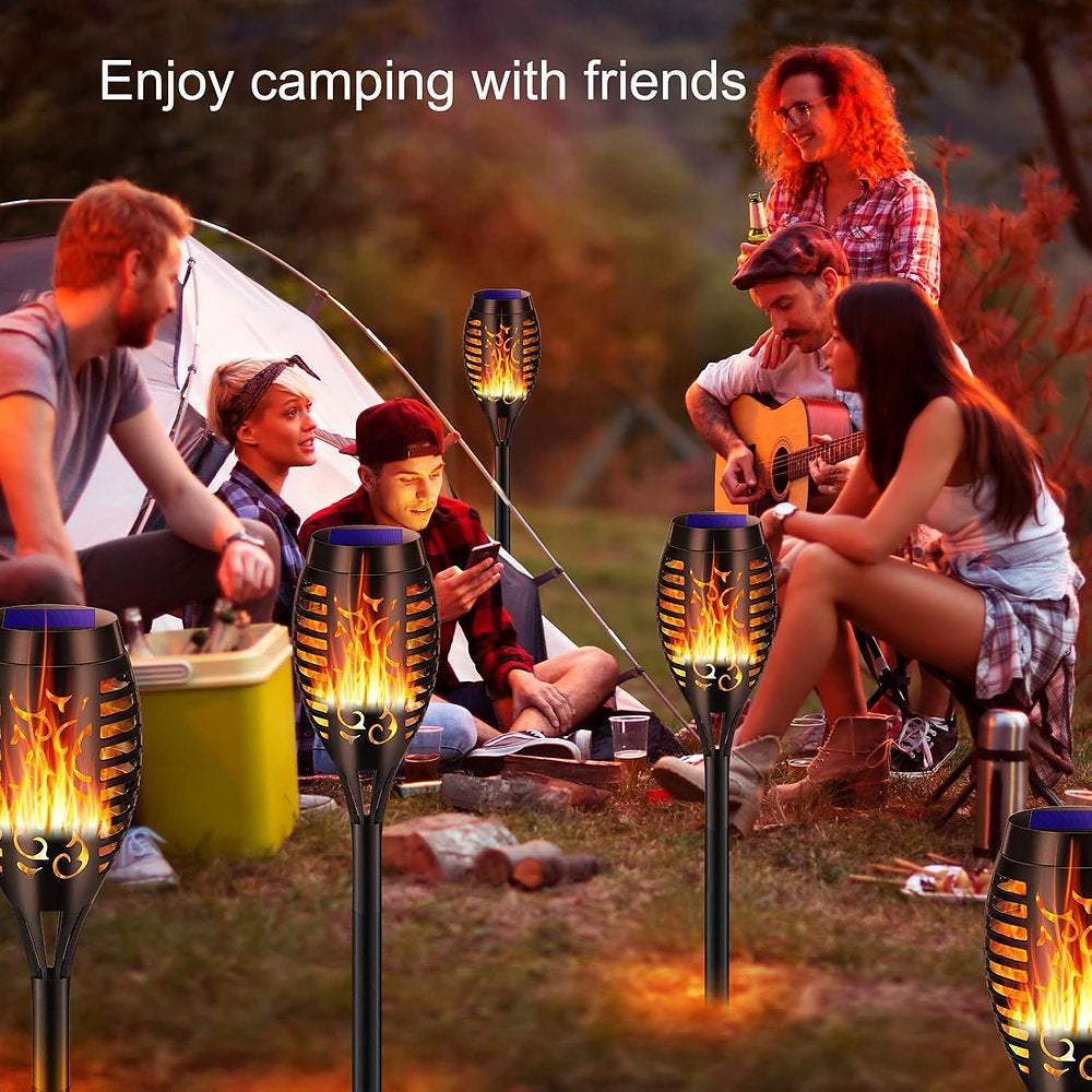 ZEYXINH Lumini solare de grădină, 6 bucăți IP65 Decorative pentru exterior