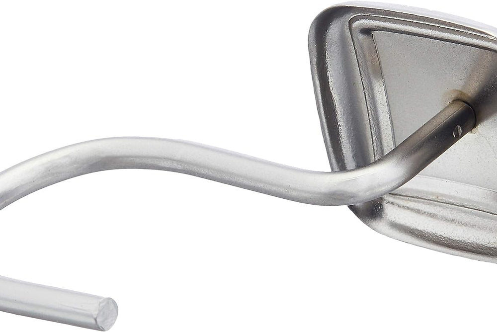 Cârlige pentru perdele de duș, nichel, set de 12