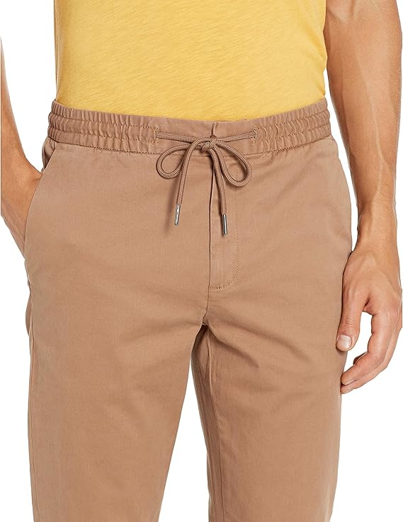 Pantaloni de jogging pentru bărbați Goodthreads Slim Fit Kaki Brown XS / 34L