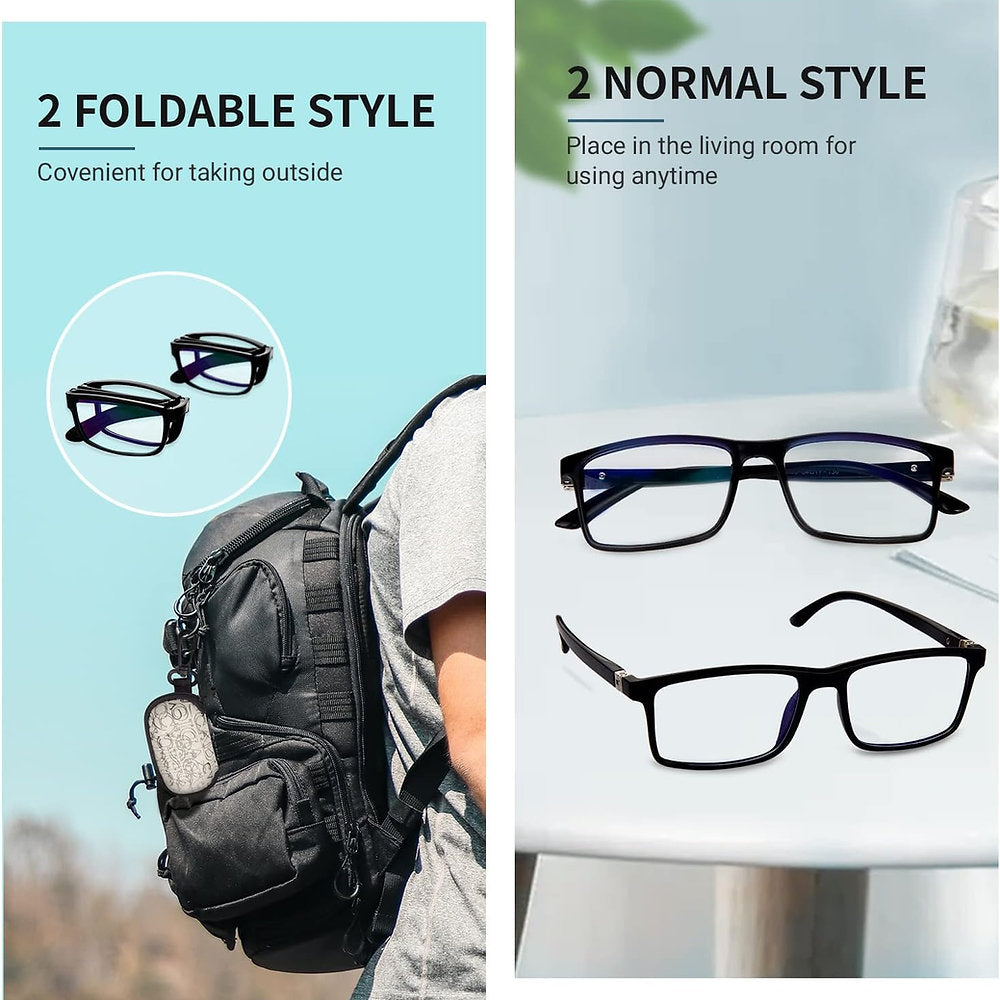 Ochelari pentru citit, calculator, Teraise, dioptrii +4,rama neagra
