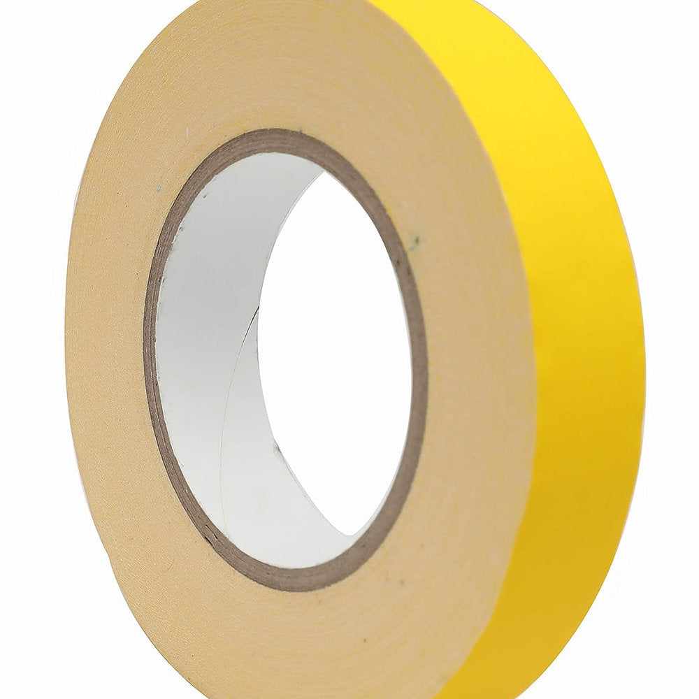 Rola de banda galbena Gaffer, 2.5cm x 60m, premium