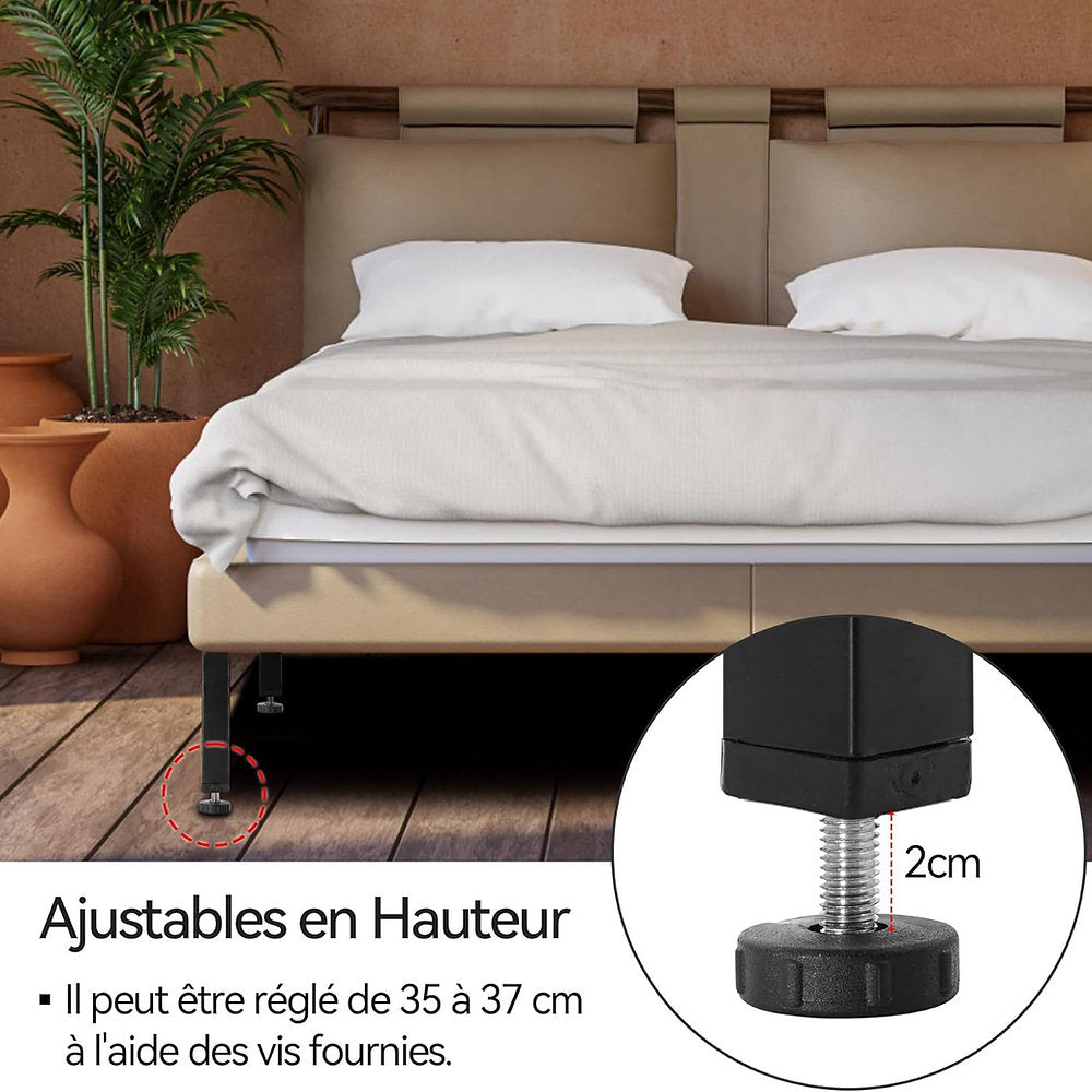 Set de 4 picioare mobilier, Dreamark, dulap, canapea 35 (+2) cm