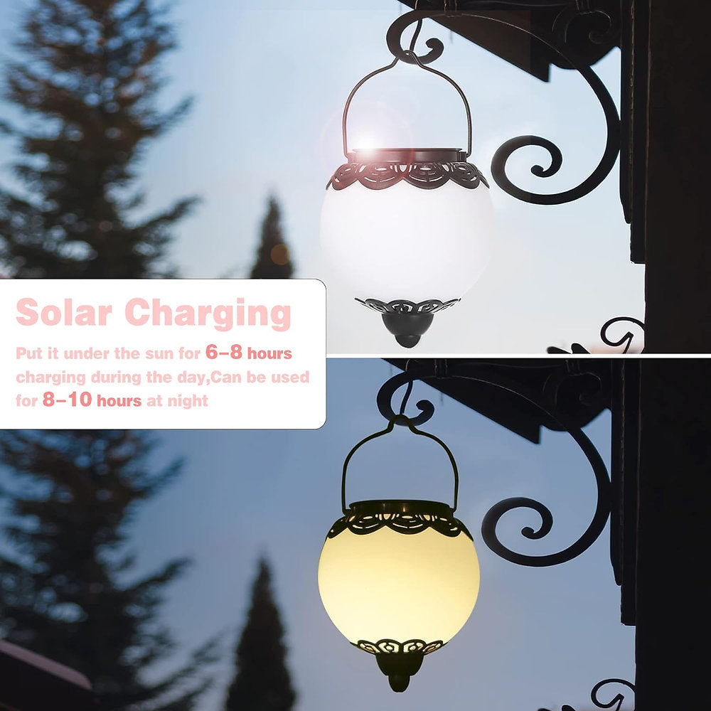 Lămpi solare IP65, Bonsery, decorative, set de 2