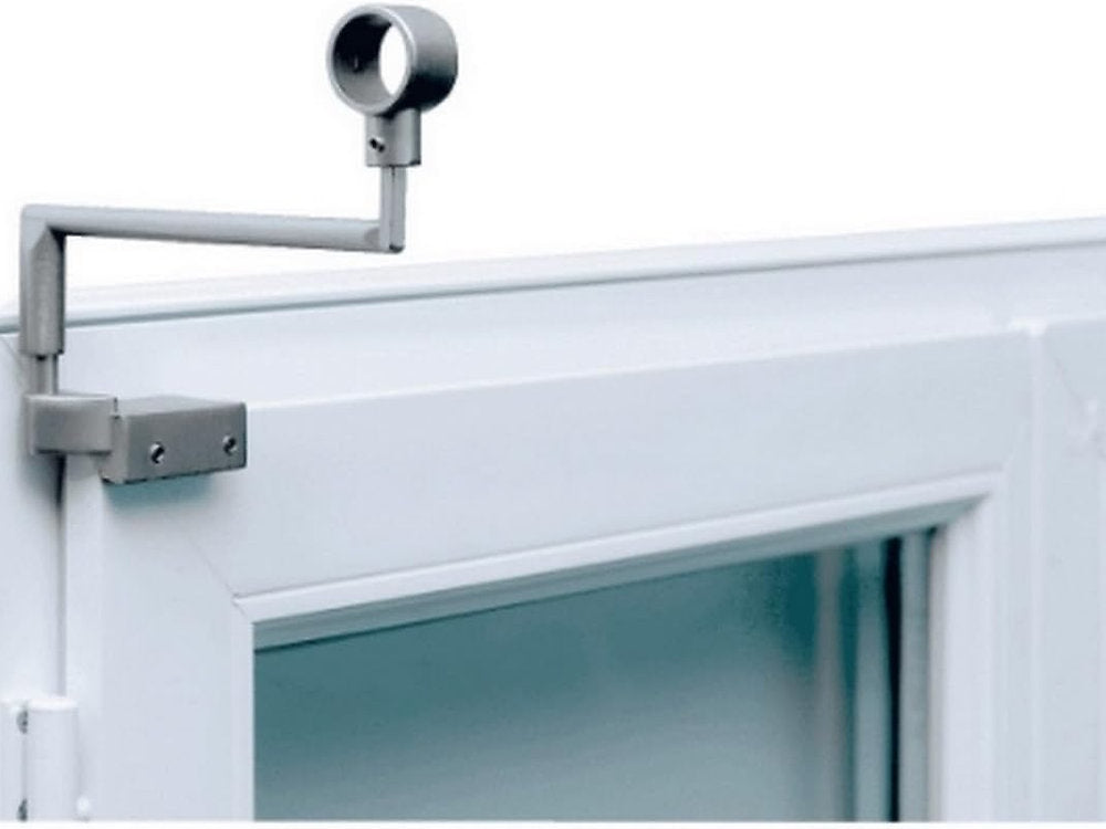 Suport tija perdea cu fixare pe usa