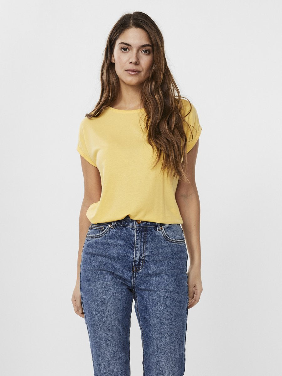 Tricou femei, Aware, galben L