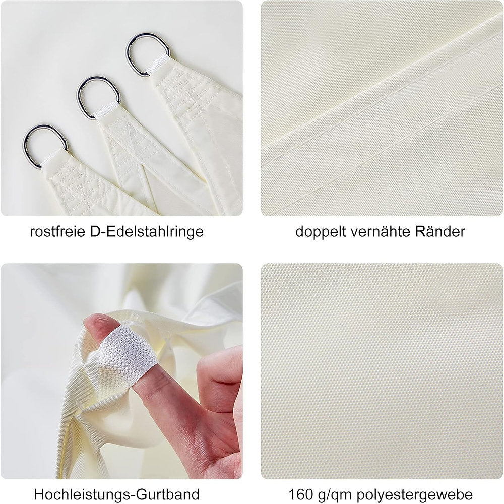 Copertina HAIKUS, impermeabila Premium 3x3 m, crem