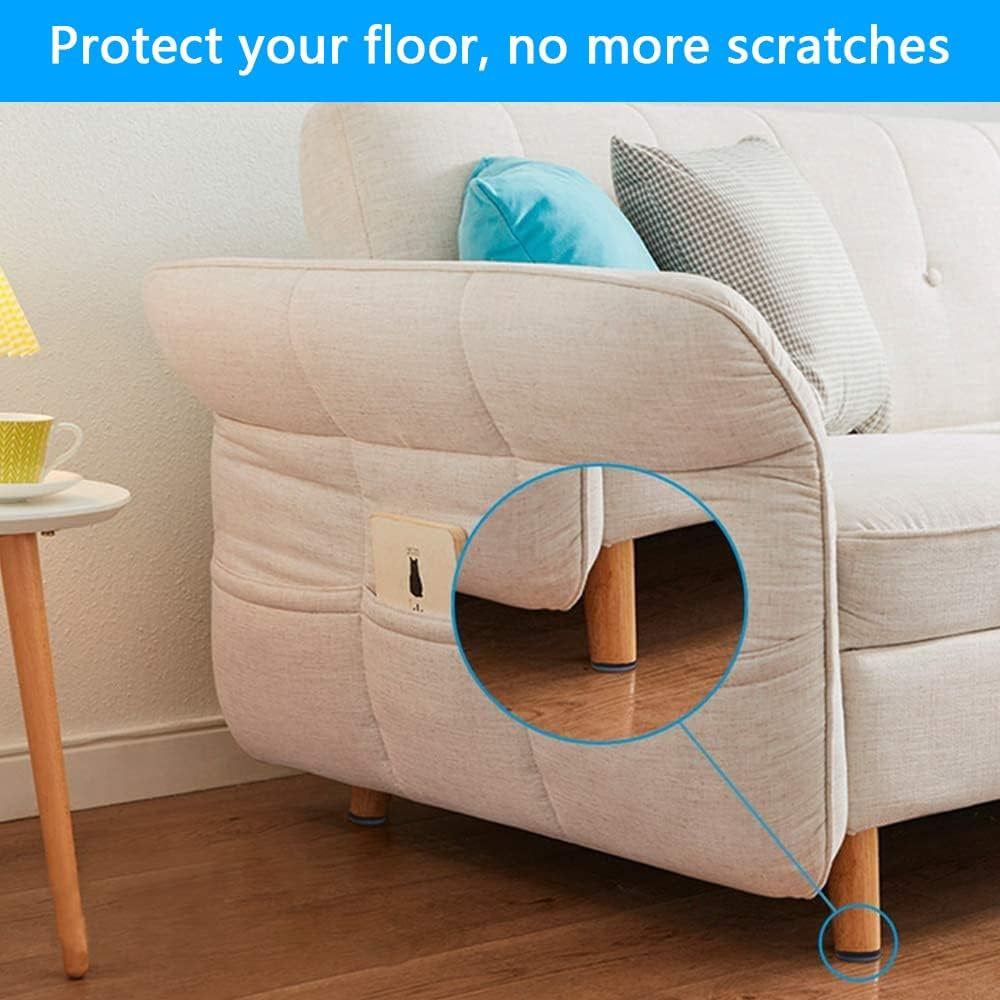 Protectie, glisiere picior mobilier din teflon, 22,25 sau 30mm