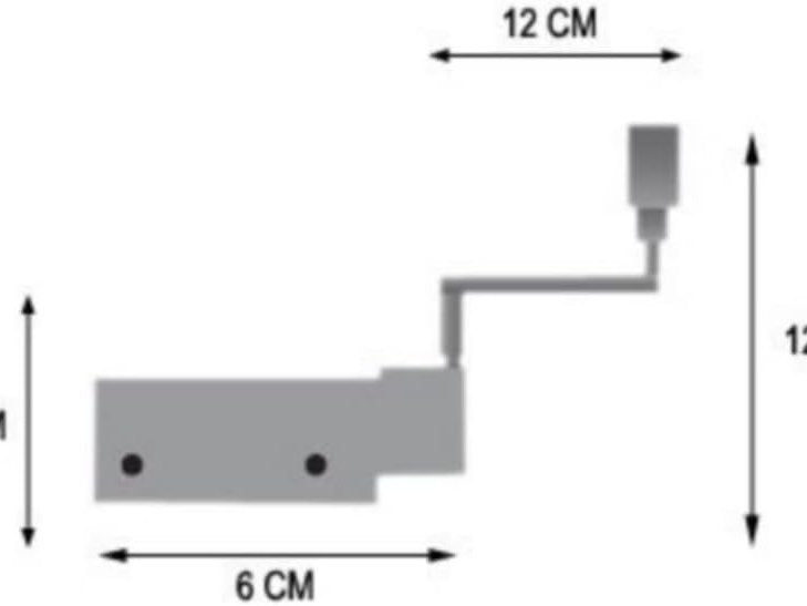 Suport tija perdea cu fixare pe usa